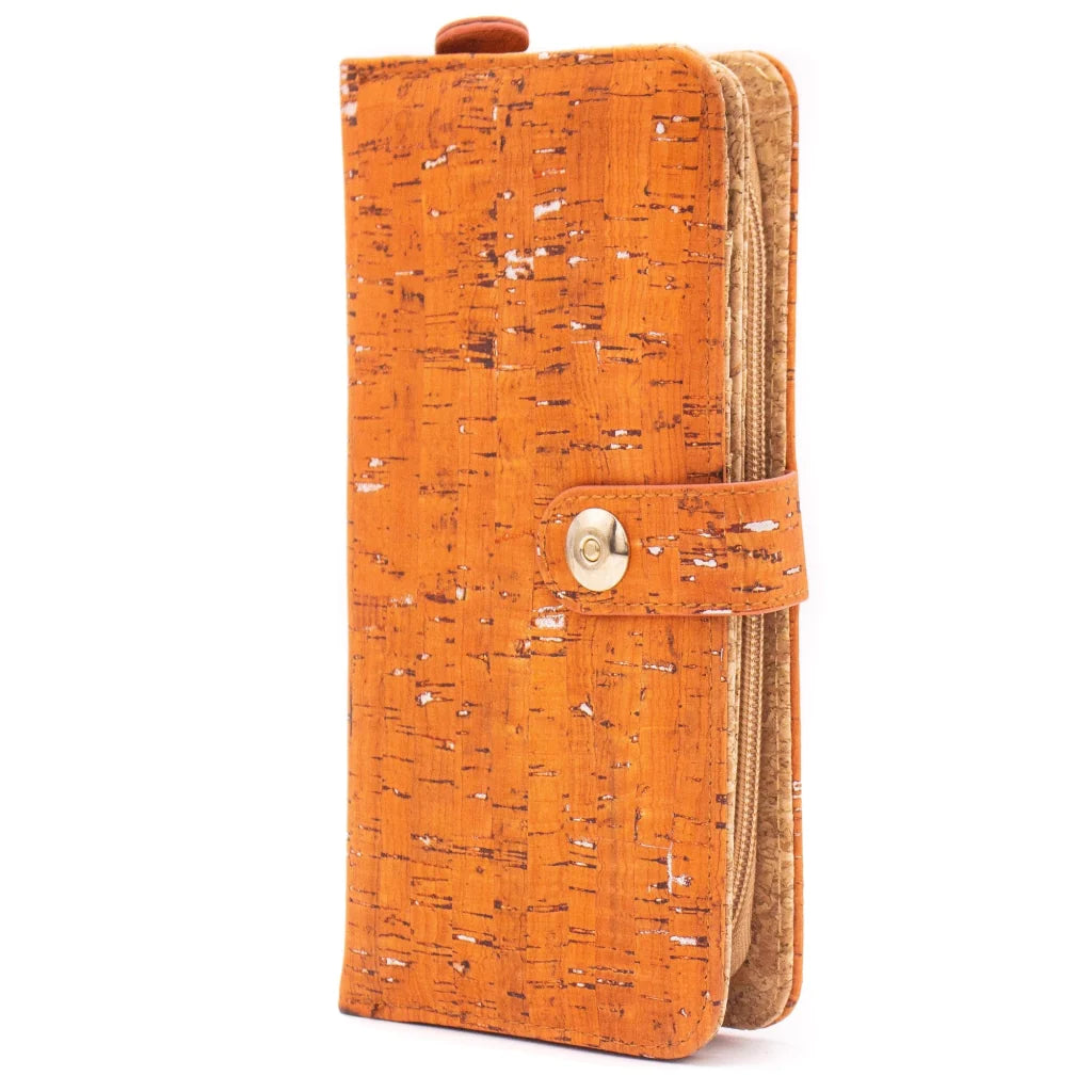 Kork-Geldbörse mit Magnetverschluss
