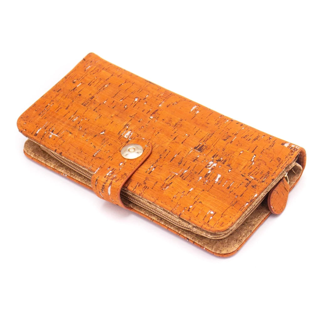 Kork-Geldbörse mit Magnetverschluss