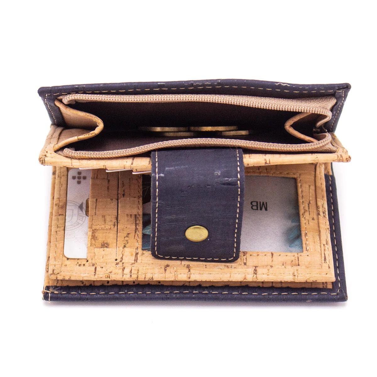 Kork-Geldbörse mit Magnetverschluss Monsaraz