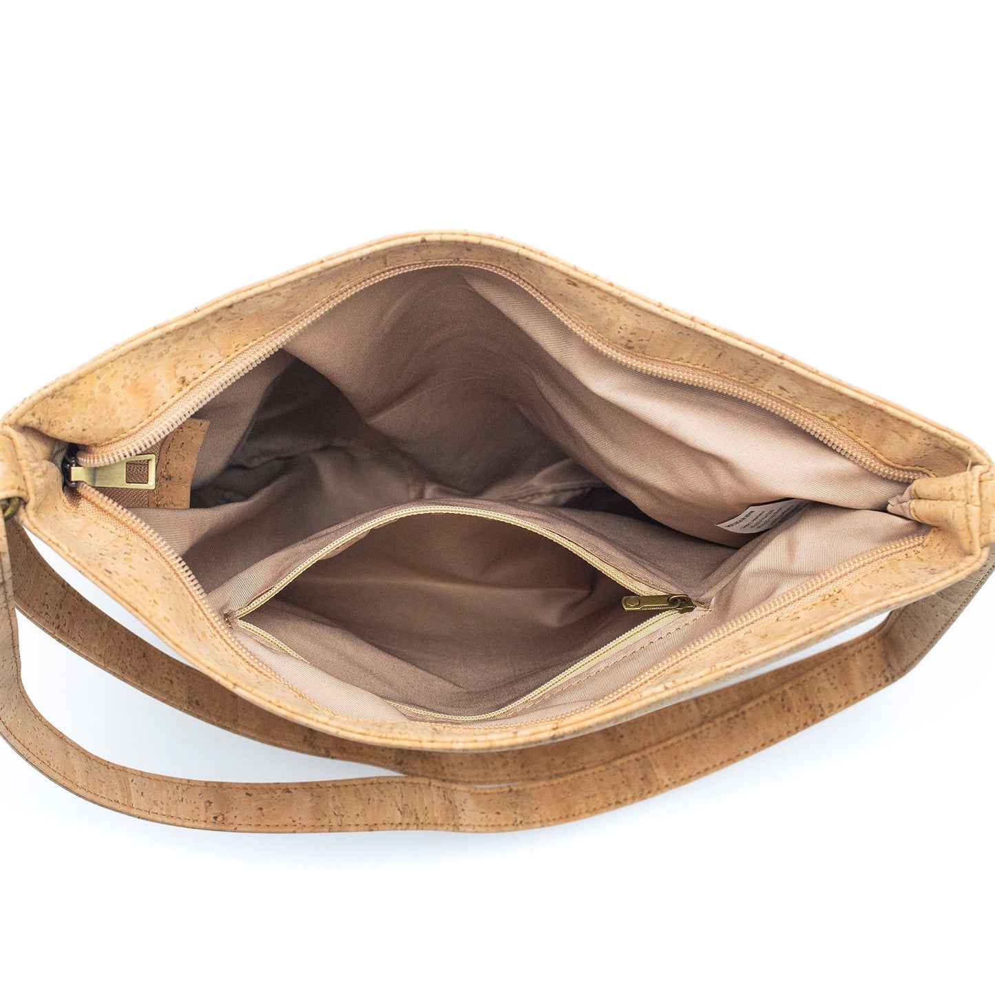 Elegante und ethische Umhängetasche aus nachhaltigem Korkstoff