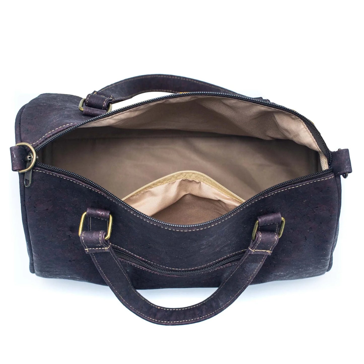 Kleine Unisex-Reisetasche aus Kork