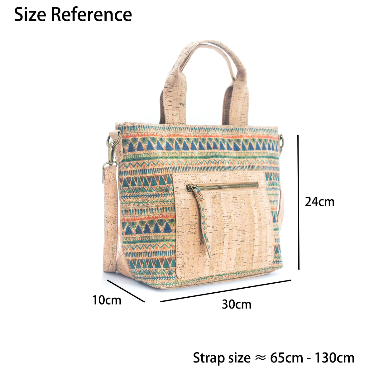 Damenhandtasche aus Naturkork