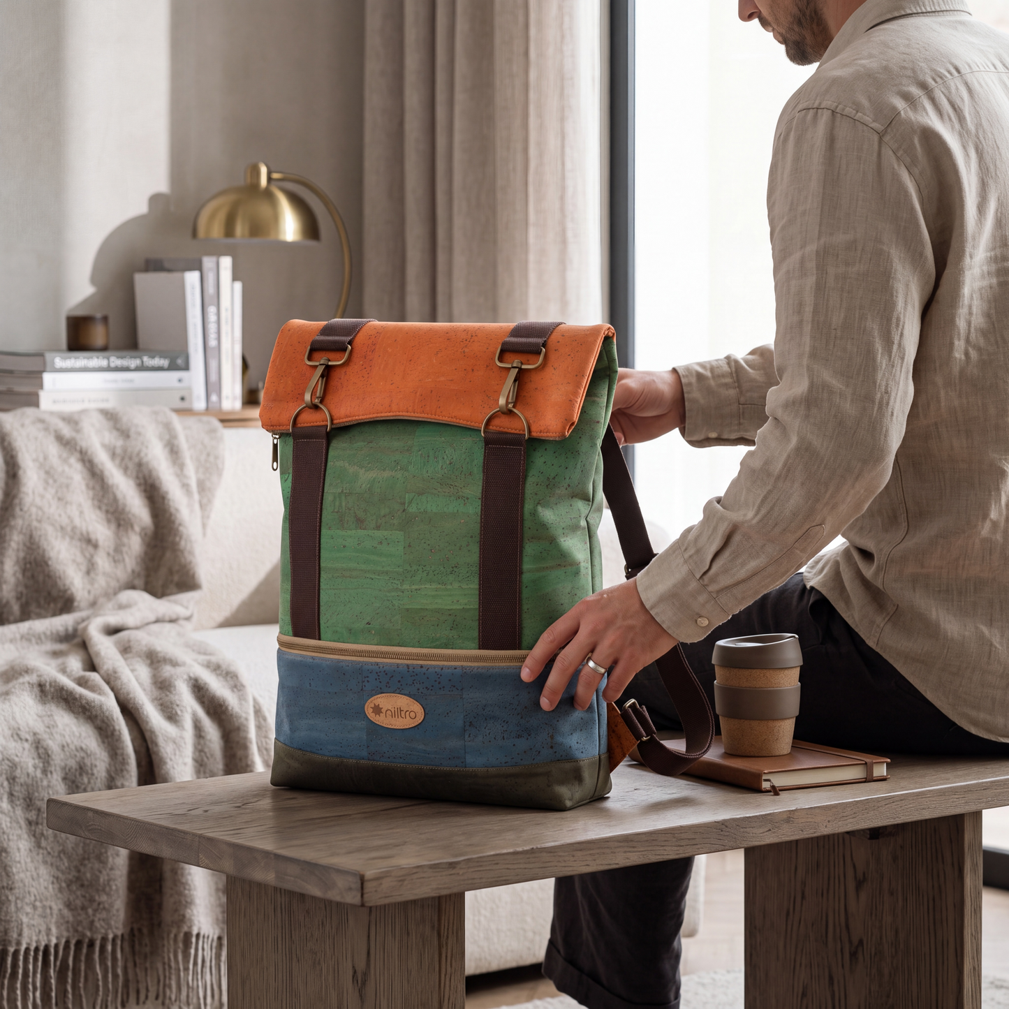unisex Rucksack Vegan