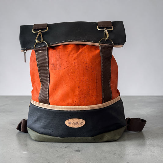 Damenrucksack aus kork