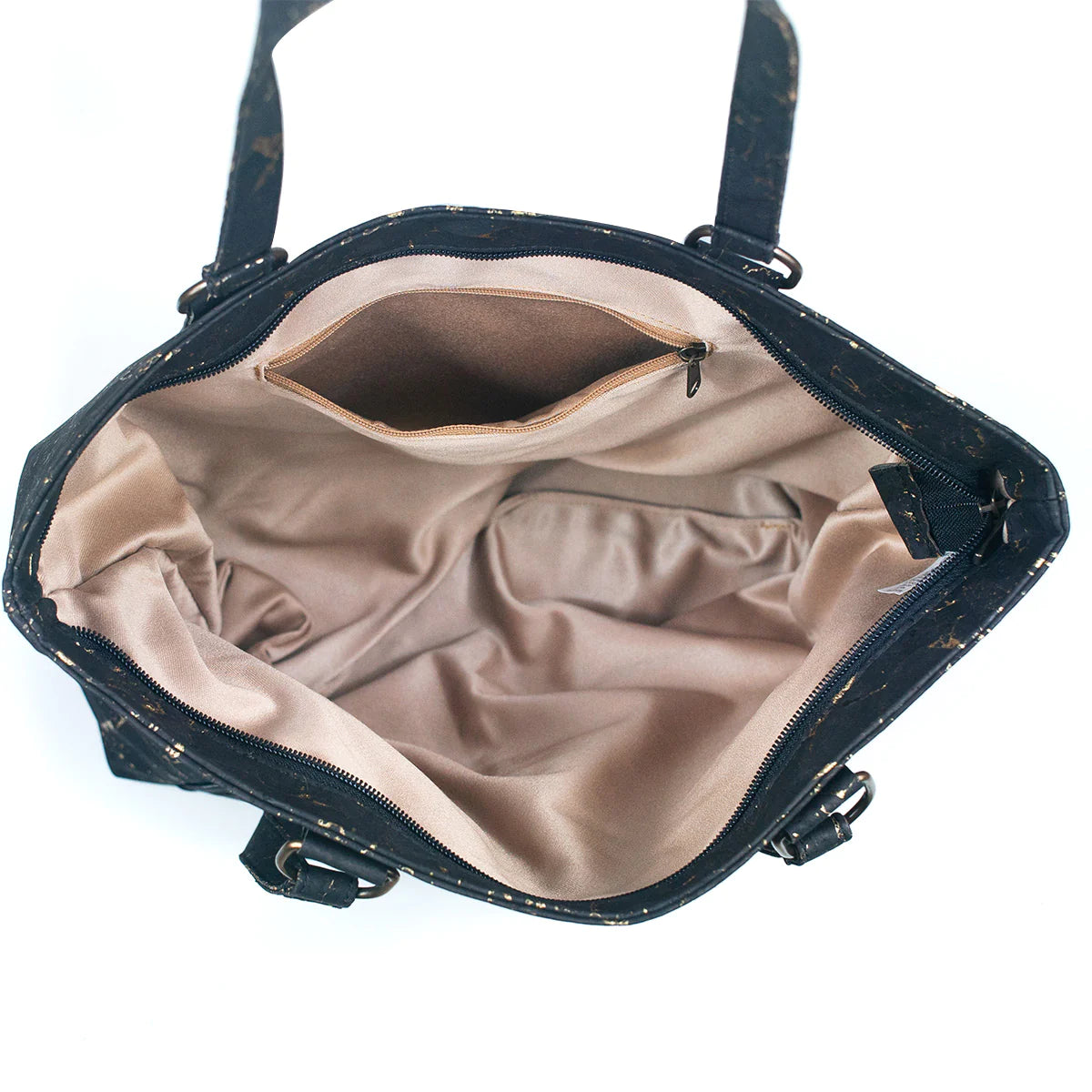 Schicke marmorierte Einkaufstasche