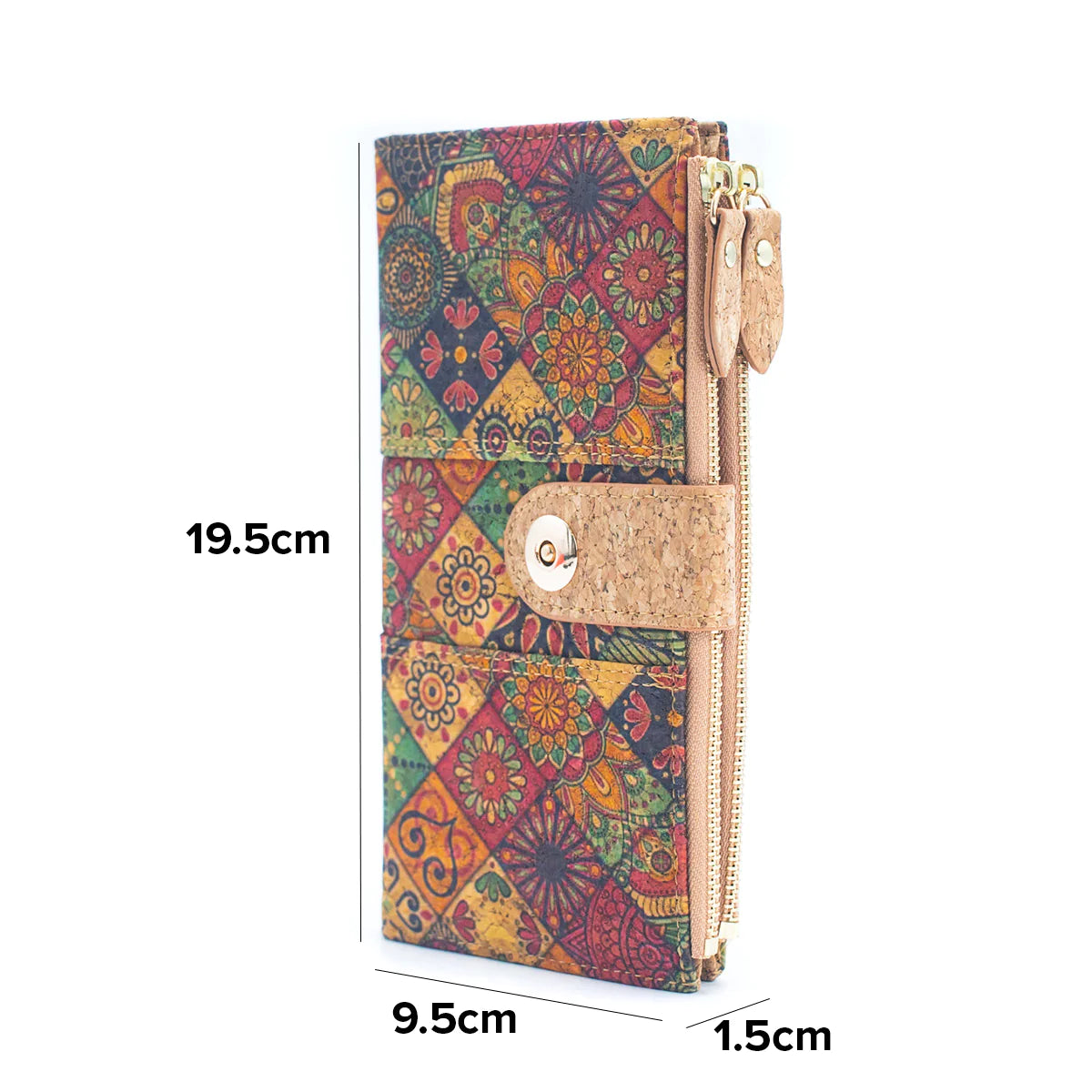 Lange Geldbörsen aus Kork