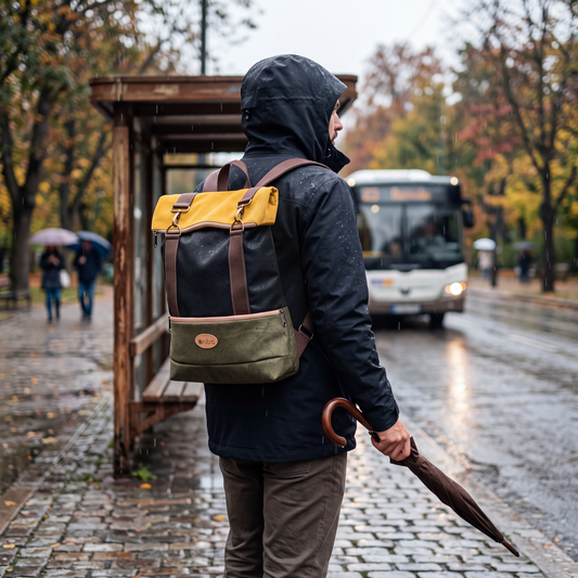 wasserdicht Handgefertigter Rucksack niltro