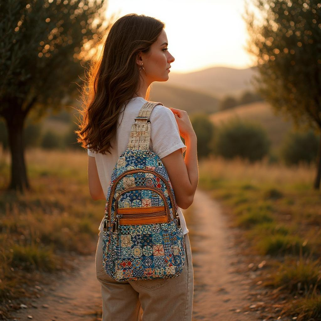 Crossbody-Rucksack "Boémia"