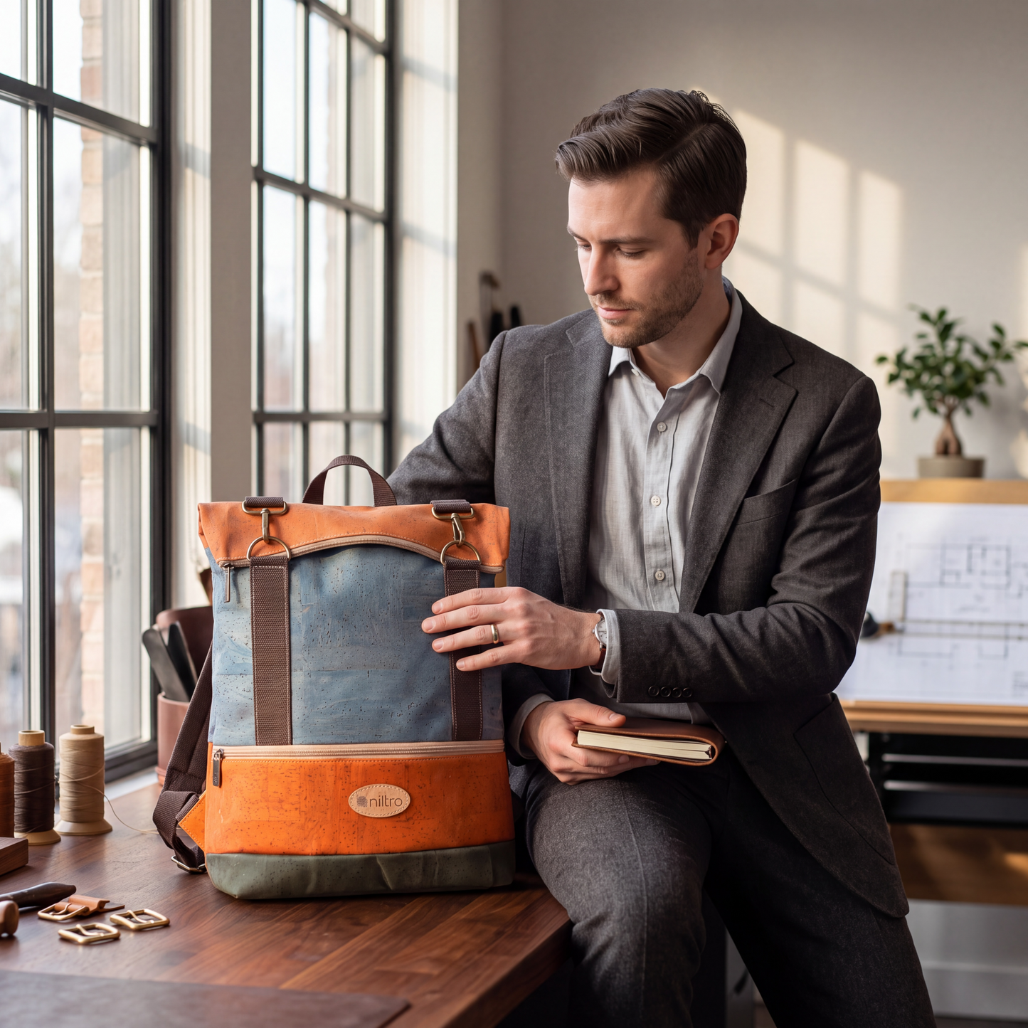 Kork-Accessoire, individuell gestaltet, unisex . Bei niltro.de kaufen und sparen.