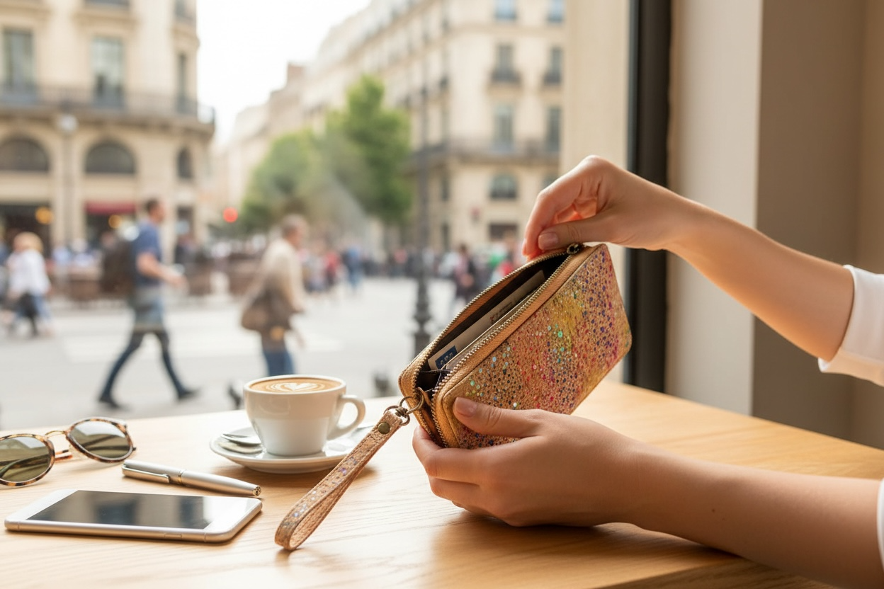 Kork Portemonnaie "Brilho"