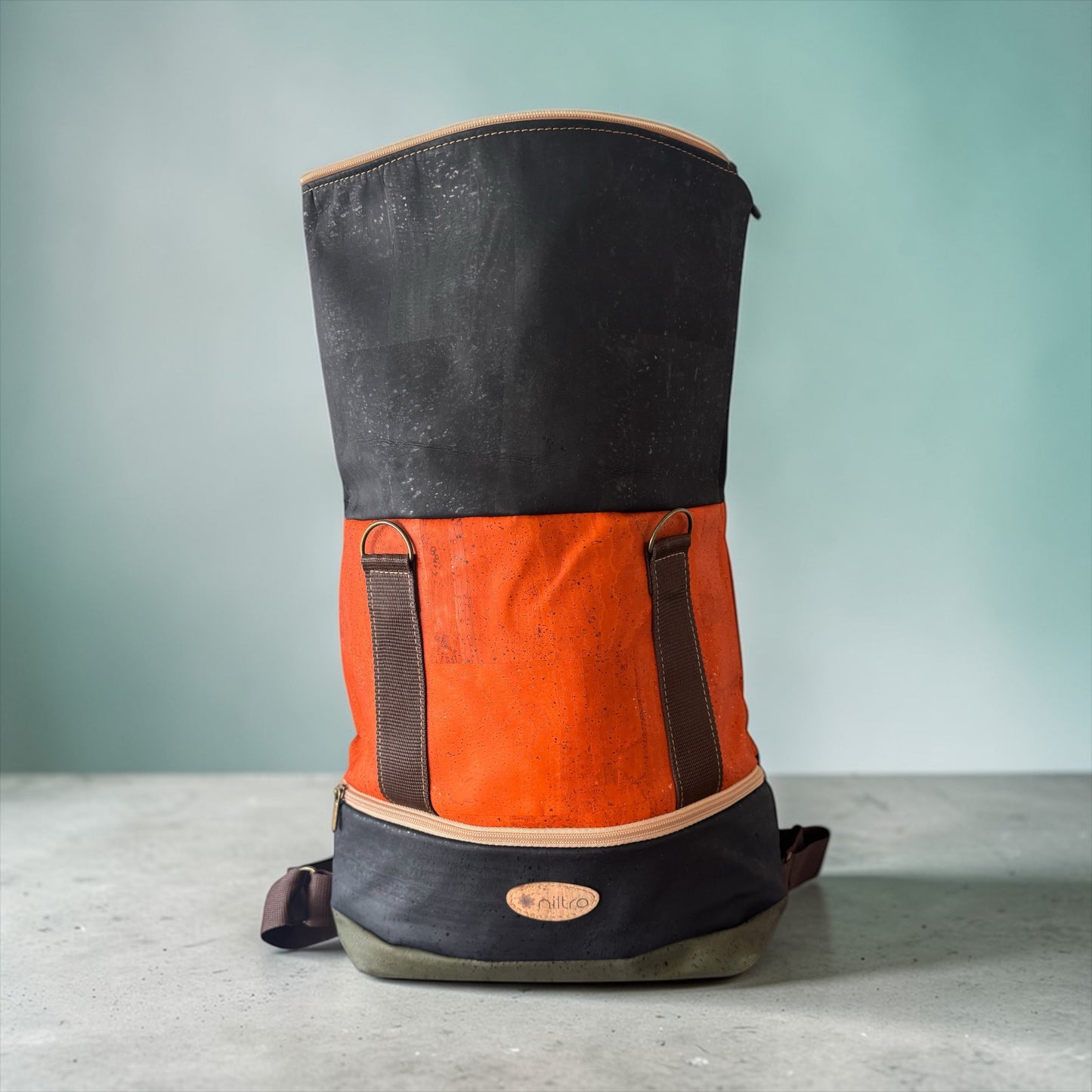 Rolltop Rucksack Handarbeit mit Liebe zum Detail