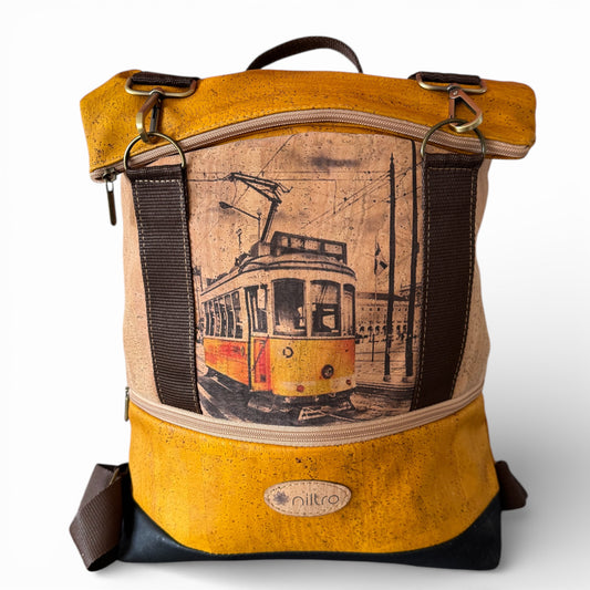 vegan Rolltop Rucksack "Eletrico"