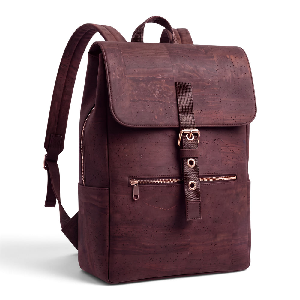 Rucksack aus Kork nachhaltiges Accessoire, das Funktionalität und Stil vereint.