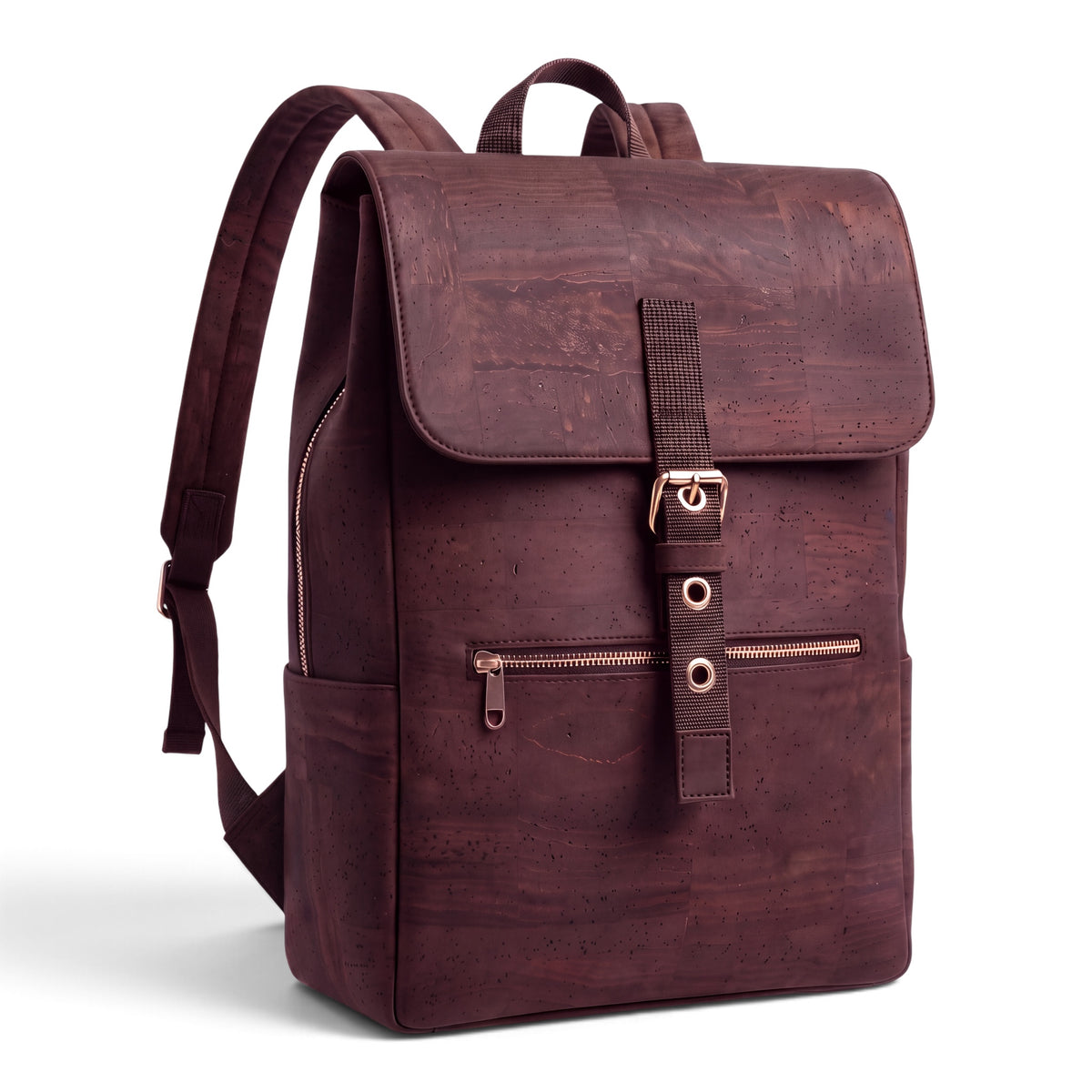 Rucksack aus Kork nachhaltiges Accessoire, das Funktionalität und Stil vereint.