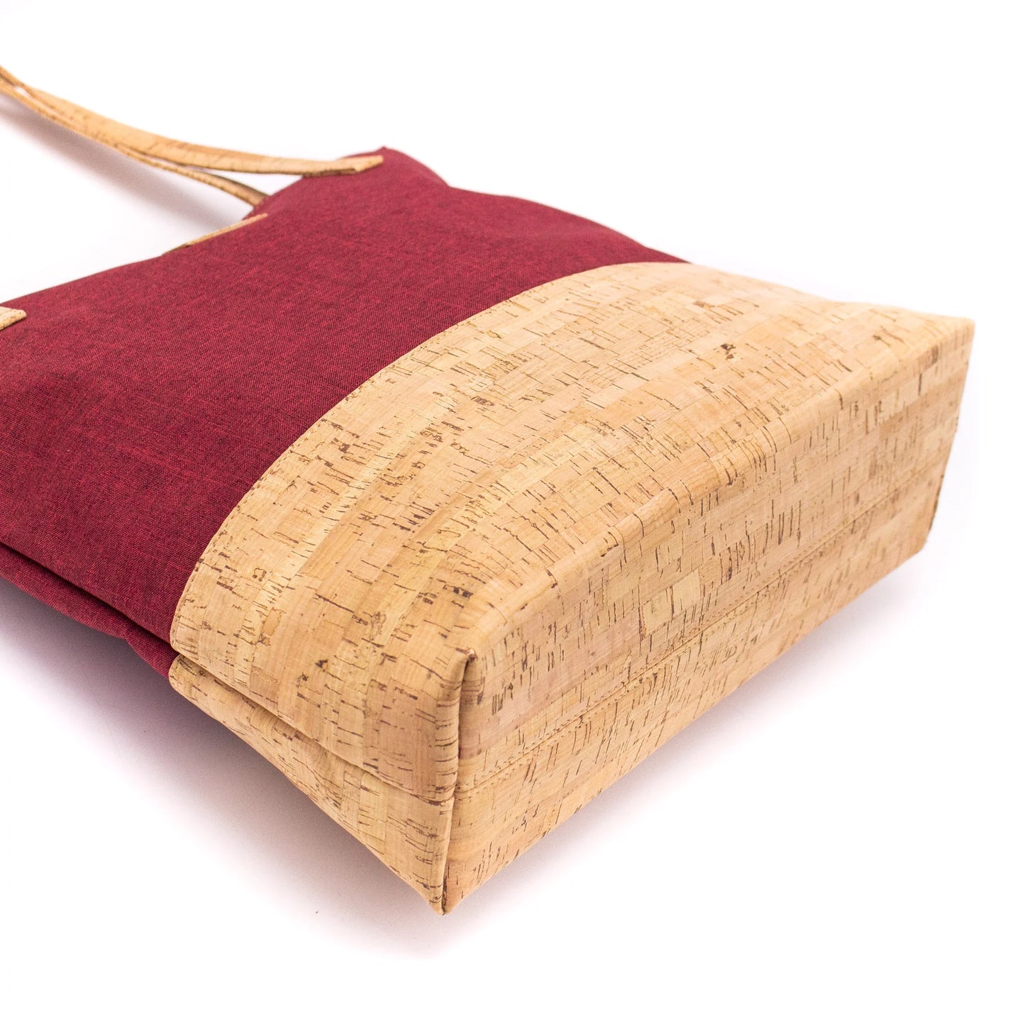 Damen-Umhängetasche - Shopper aus Kork