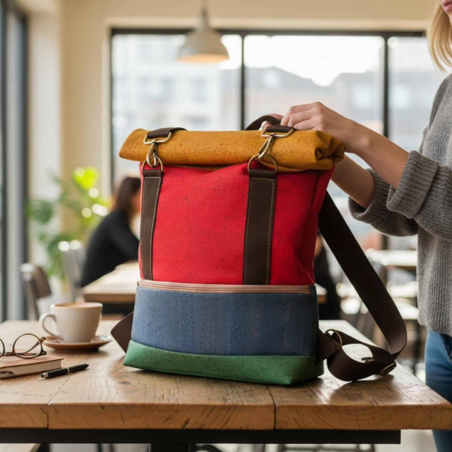 Rucksack aus Portugal kork