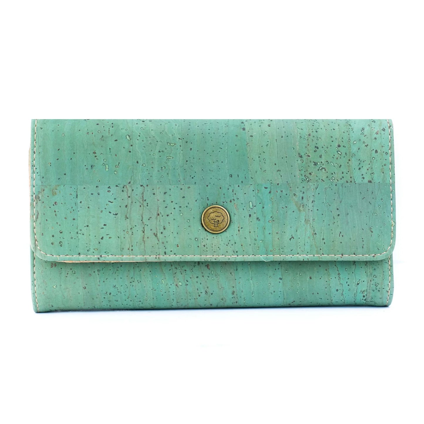 Lange Damen-Geldbörse aus Naturkork