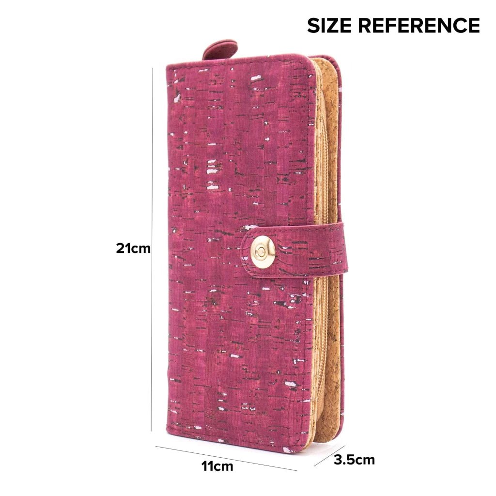 Kork-Geldbörse mit Magnetverschluss Tinto