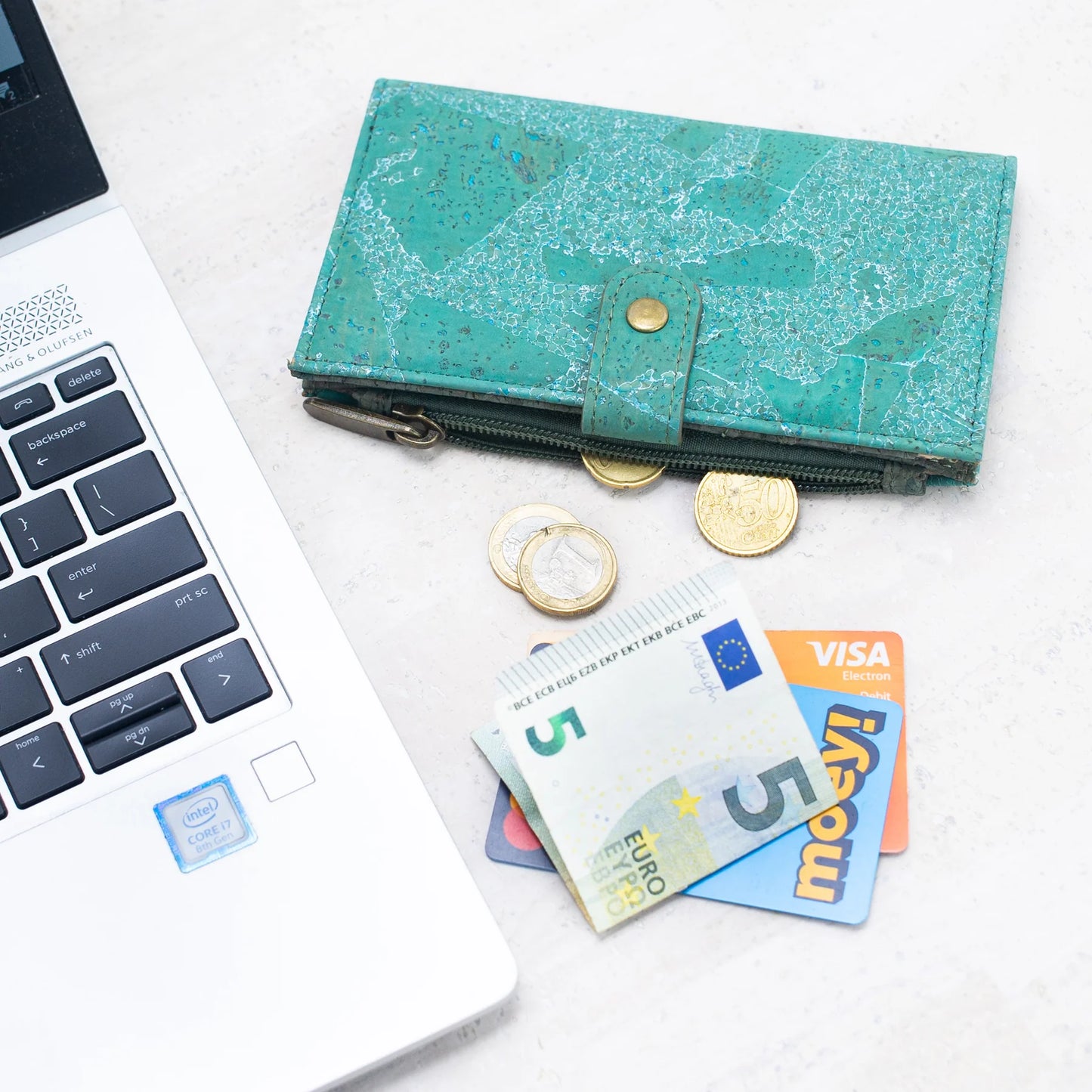 Kork-Geldbörse vira Mar