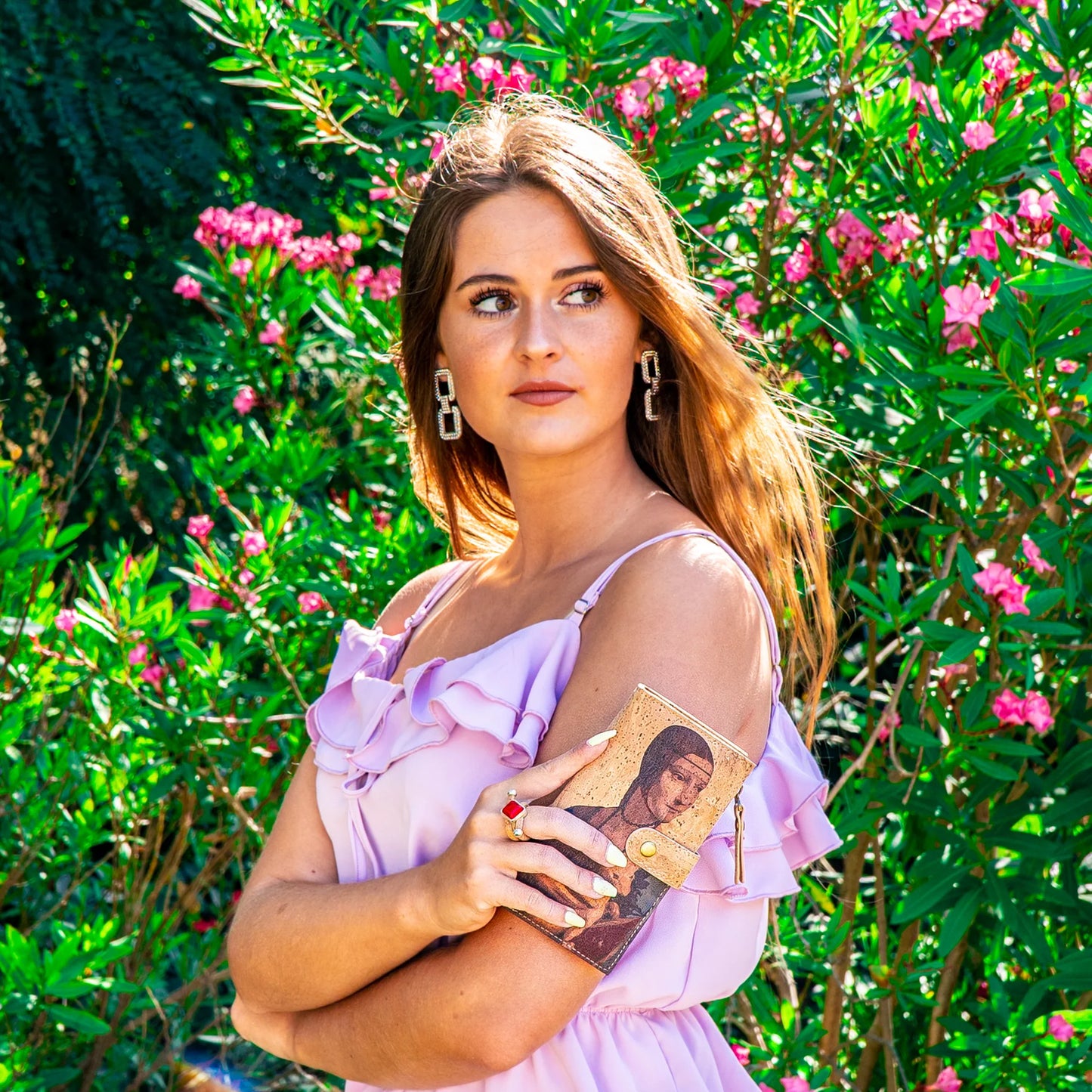 Kork-Geldbörse mit Anti-RFID-Schutz