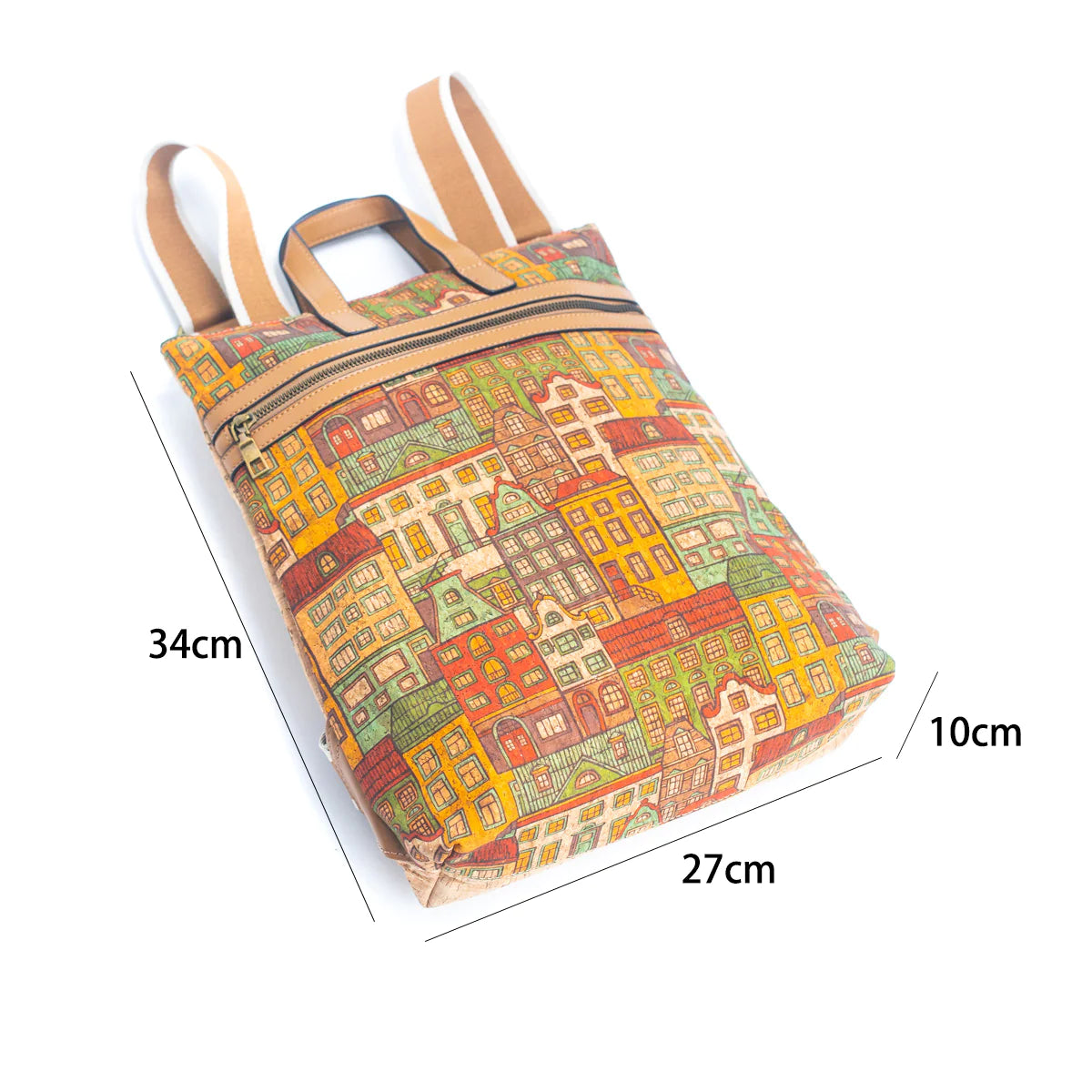 Damenrucksack aus Kork