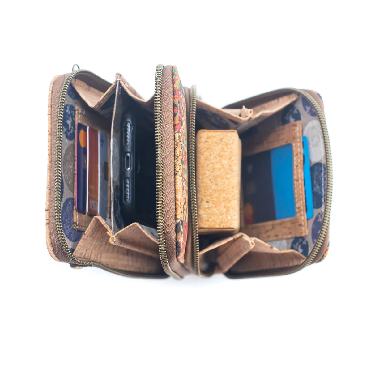 Damen-Handytasche aus Naturkork