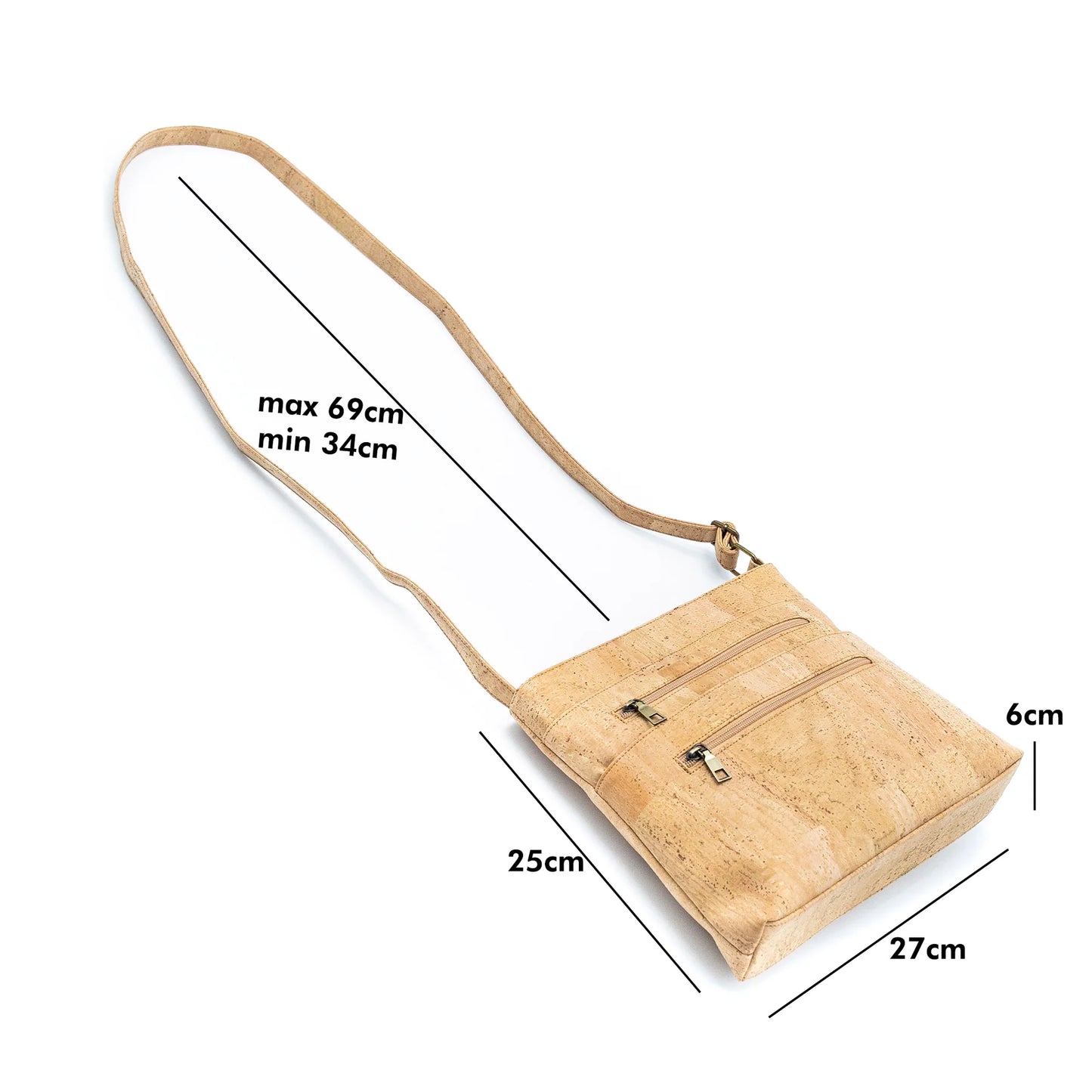 Umhängetasche aus Kork