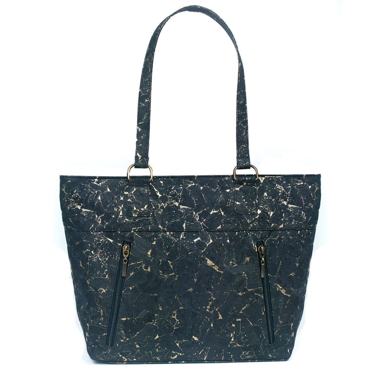 Schicke marmorierte Einkaufstasche