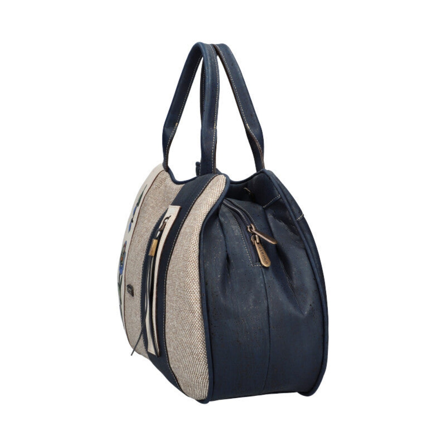 Elegante und ethische Handtasche aus nachhaltigem Korkstoff