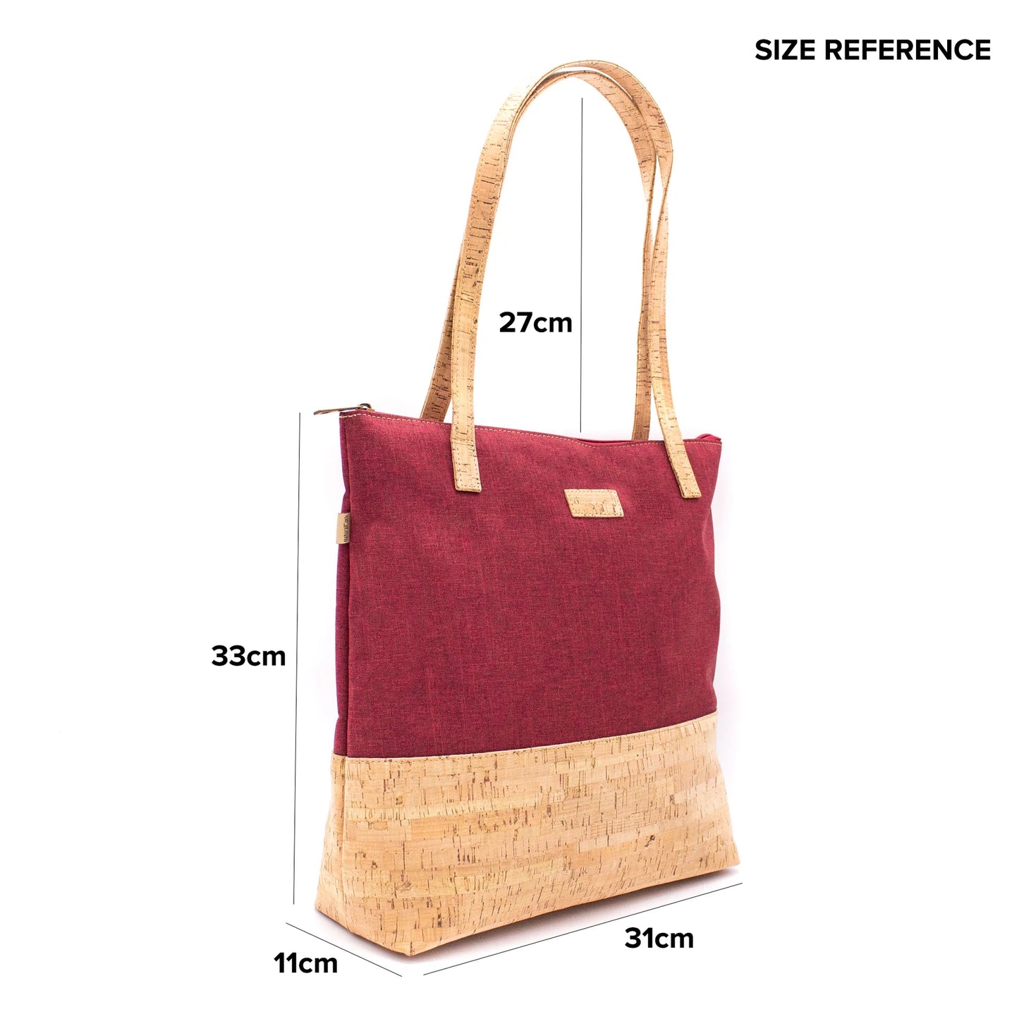 Damen-Umhängetasche - Shopper aus Kork