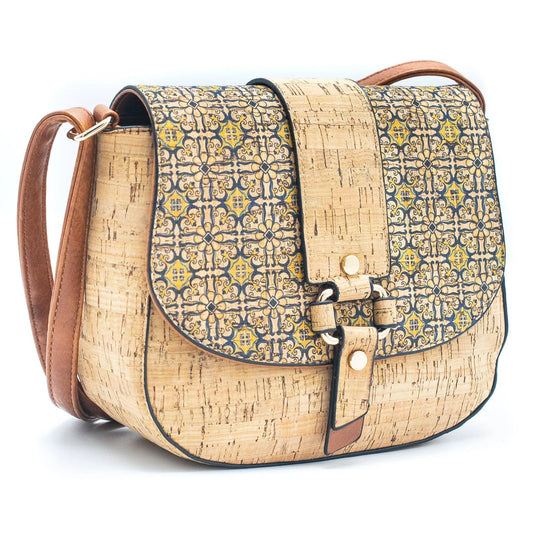 Magnetschnalle Damen Kork Umhängetasche