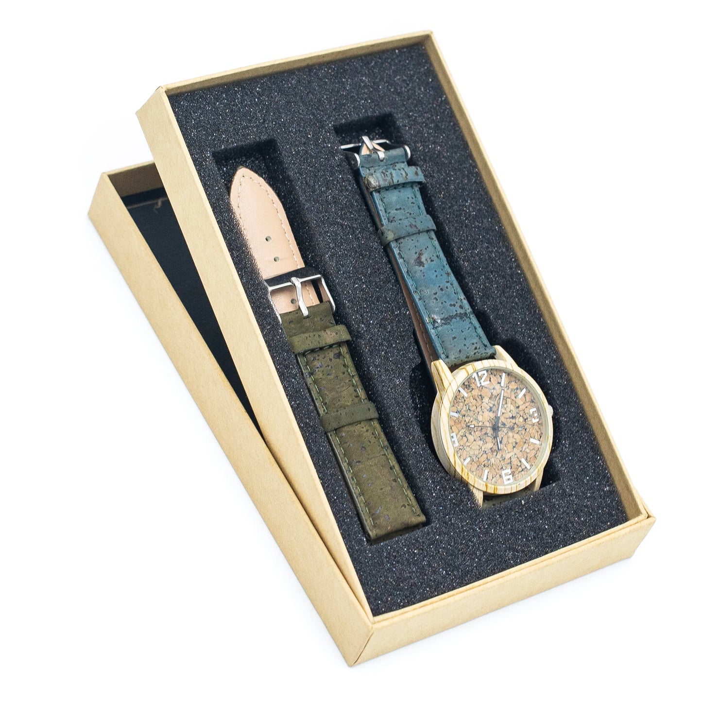 Naturkorkuhr Unisex-Uhr