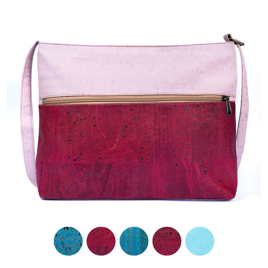 Umhängetasche aus nachhaltigem Korkleder – PETA-zertifizierter Veganer