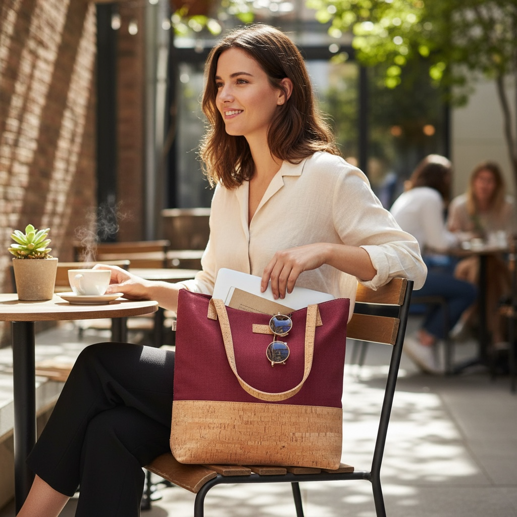 🌱 Hergestellt aus umweltfreundlichem Korkmaterial