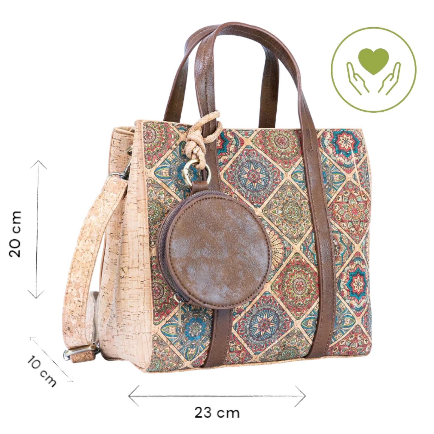 Hergestellt aus umweltfreundlichem Korkmaterial