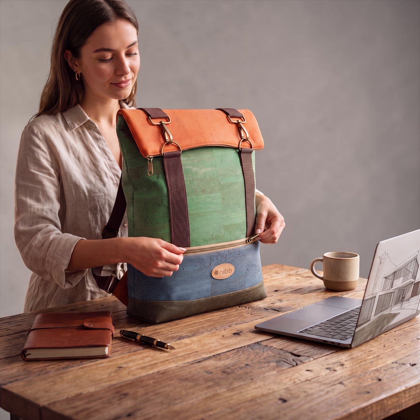 Rolltop Rucksack" Julia "