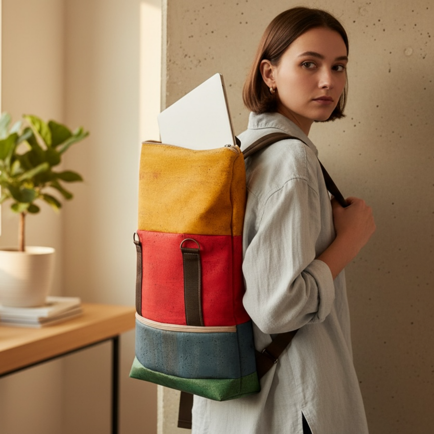 Rolltop Rucksack Bio