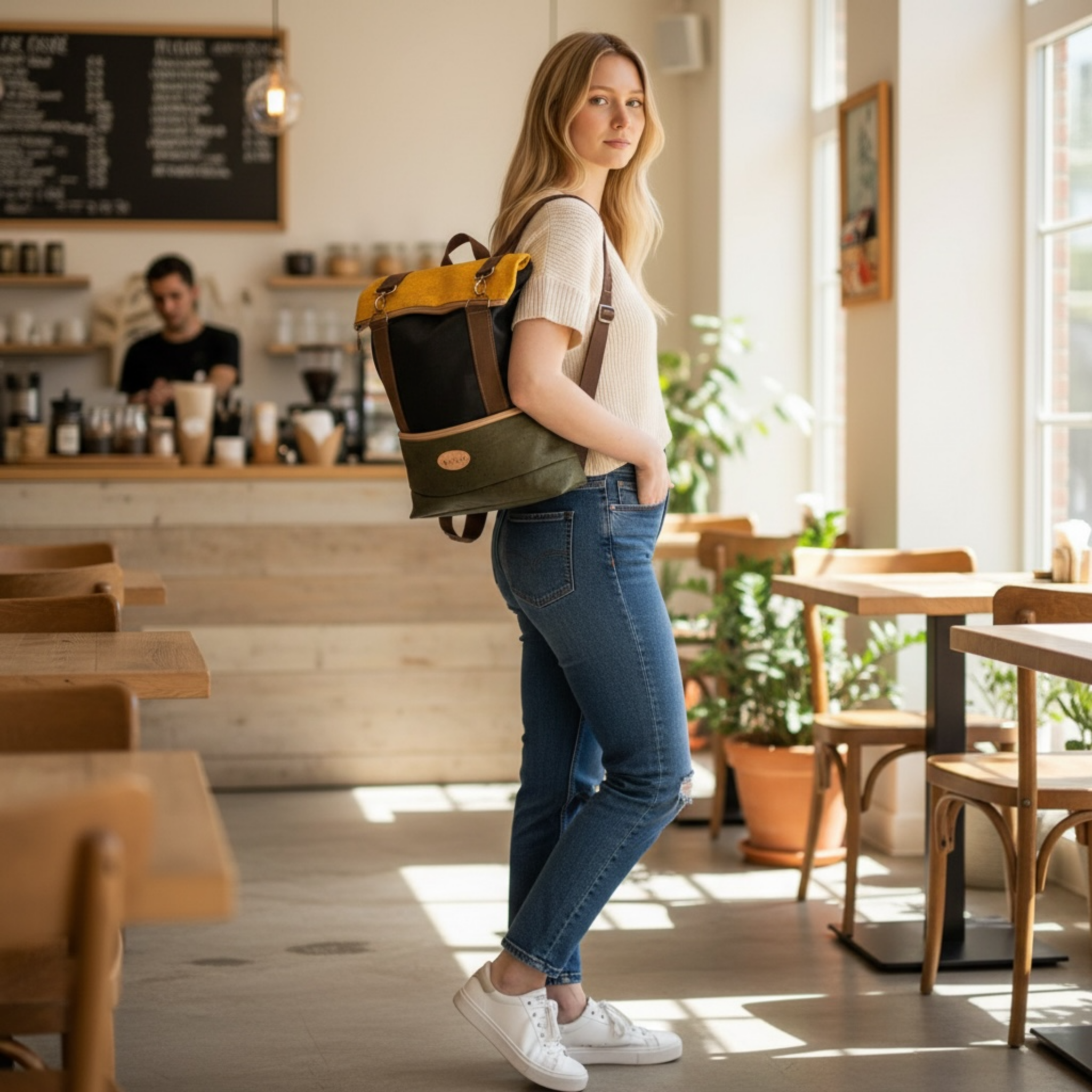 Rucksack aus Kork niltro