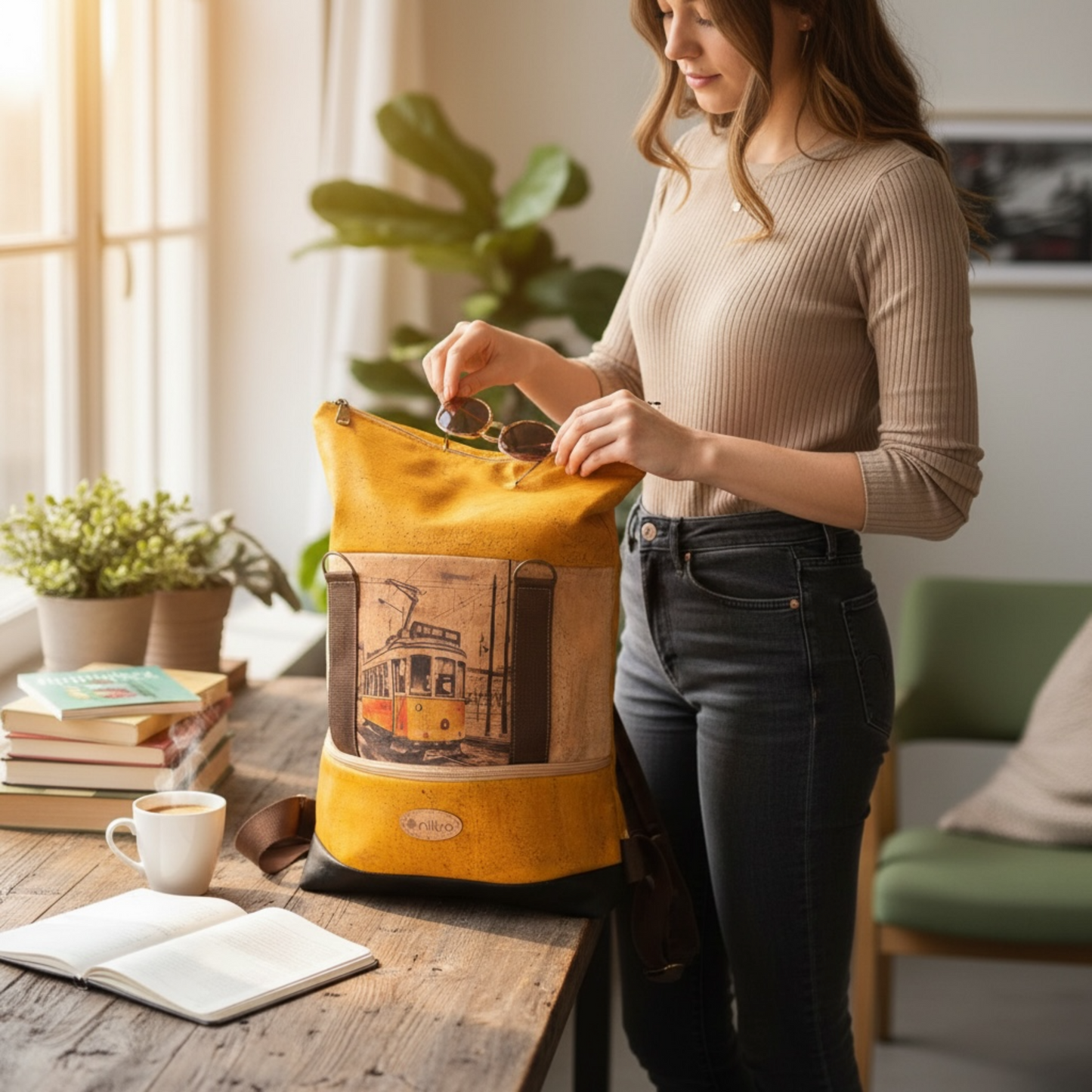 Rucksack umweltfreundlich, tierfreundlich 