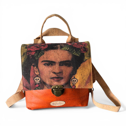 Rucksack und Umhängetasche aus kork