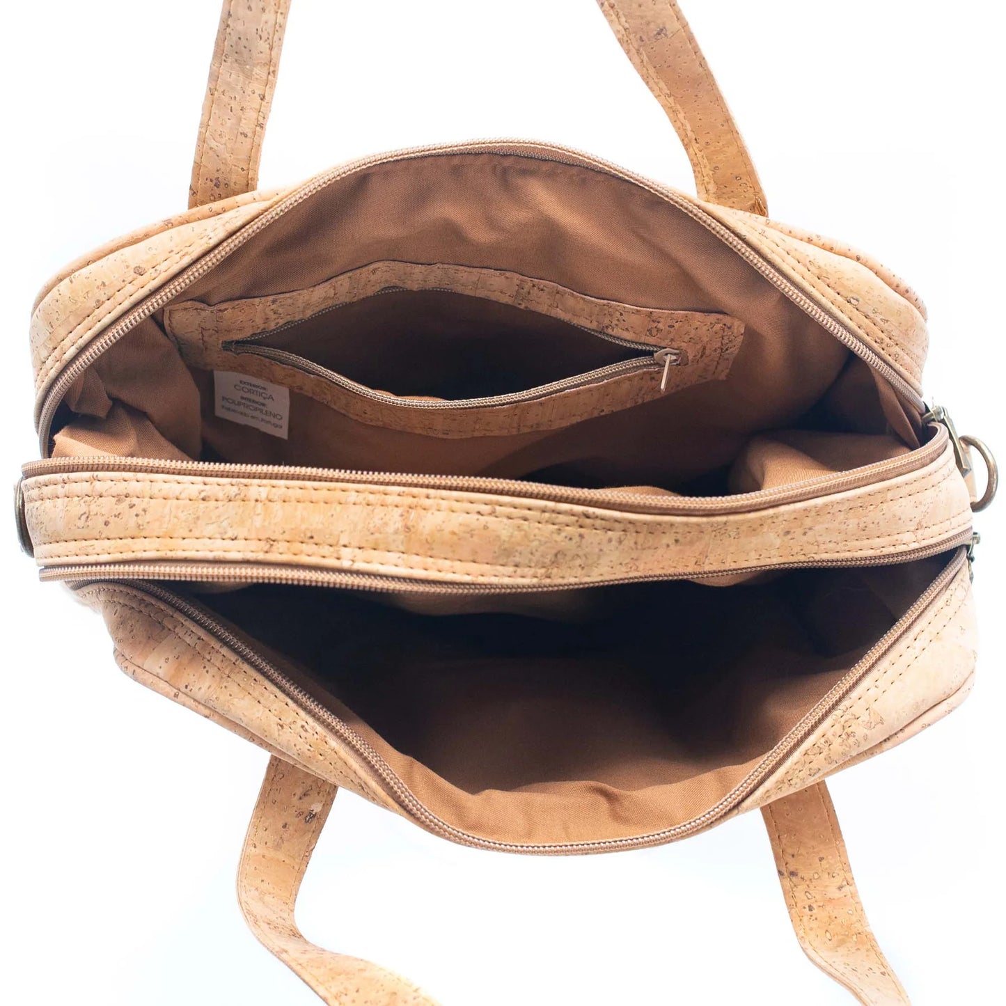 Elegante Damen-Handtasche aus Kork