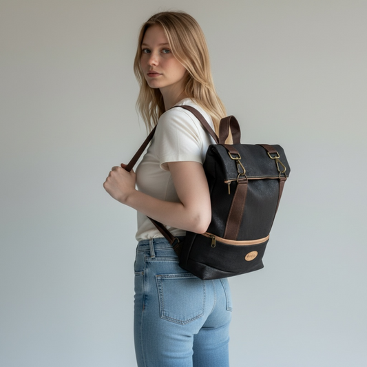 Dieses nachhaltige Accessoire ist perfekt für Freizeit, Arbeit oder Reisen. Ein einzigartiges Geschenk für umweltbewusste Modeliebhaber!