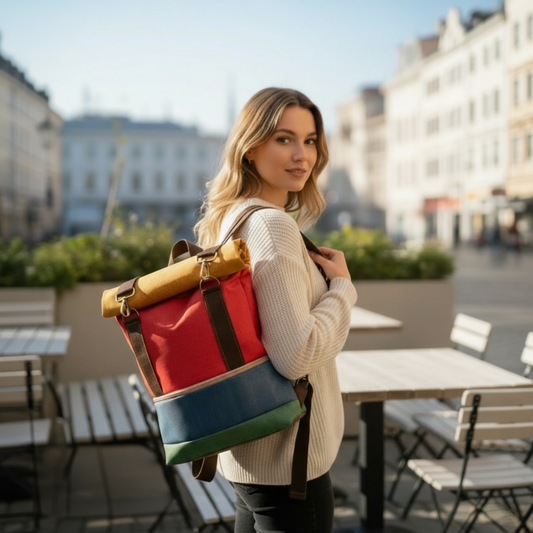 Gefertigt aus unserem samtig weichen Korkleder.